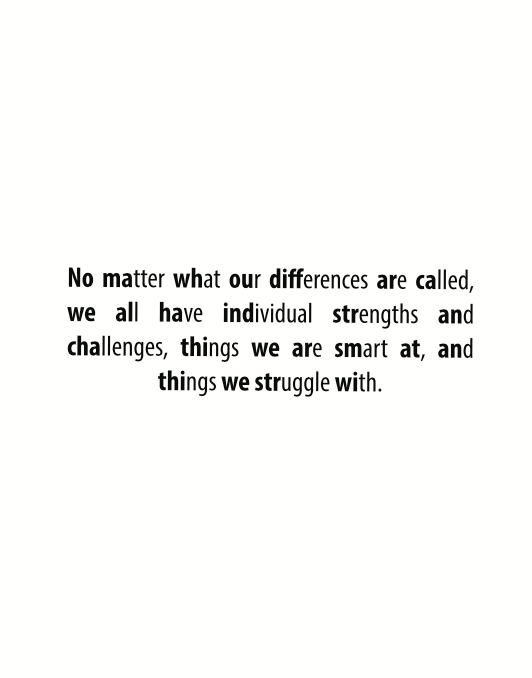 We All Think Differently