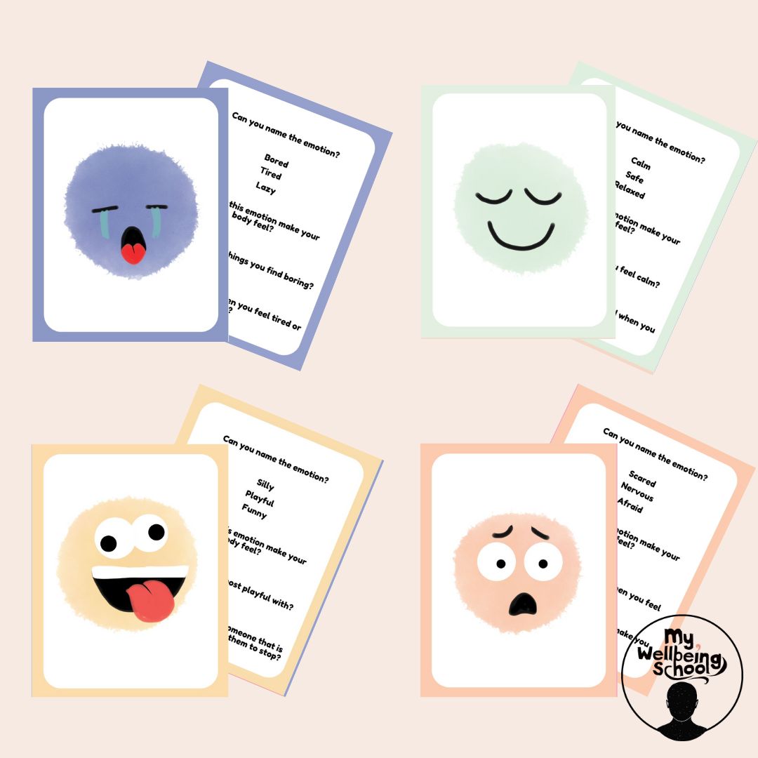 Emotions and Feelings Flash Cards